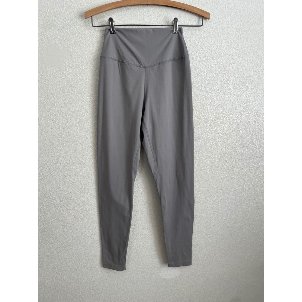 Balance Athletica Leggings Women Medium Grey Excellent High Waisted Activewear